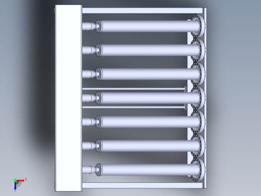 真空管太阳能俯视缩略图