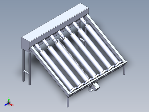 真空管太阳能正等轴测缩略图
