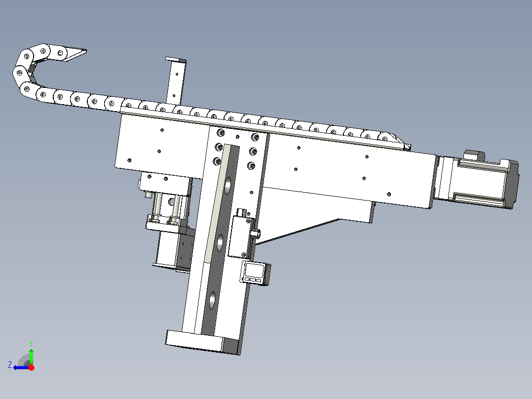 111电芯取料机构s右视图