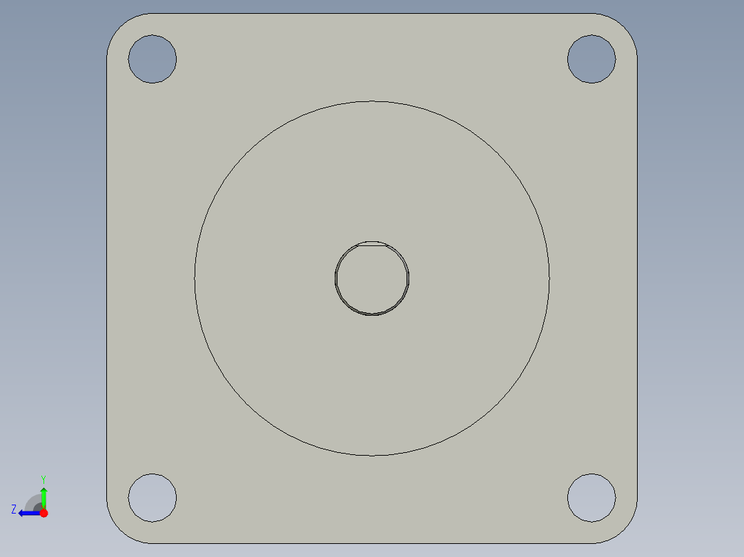 直流电机57BL55-Y30205-D0821右视图