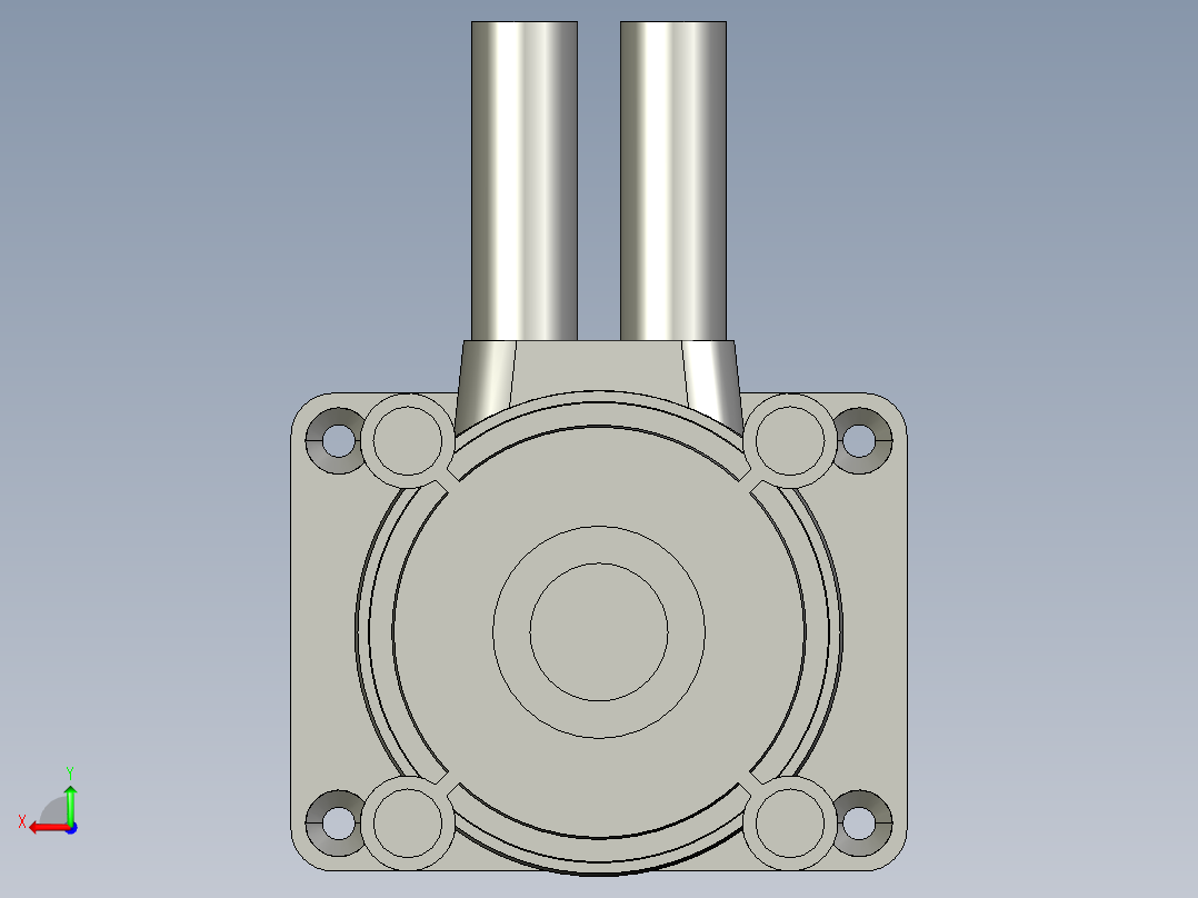 酱料粘稠液体蠕动泵GB37-530后视图