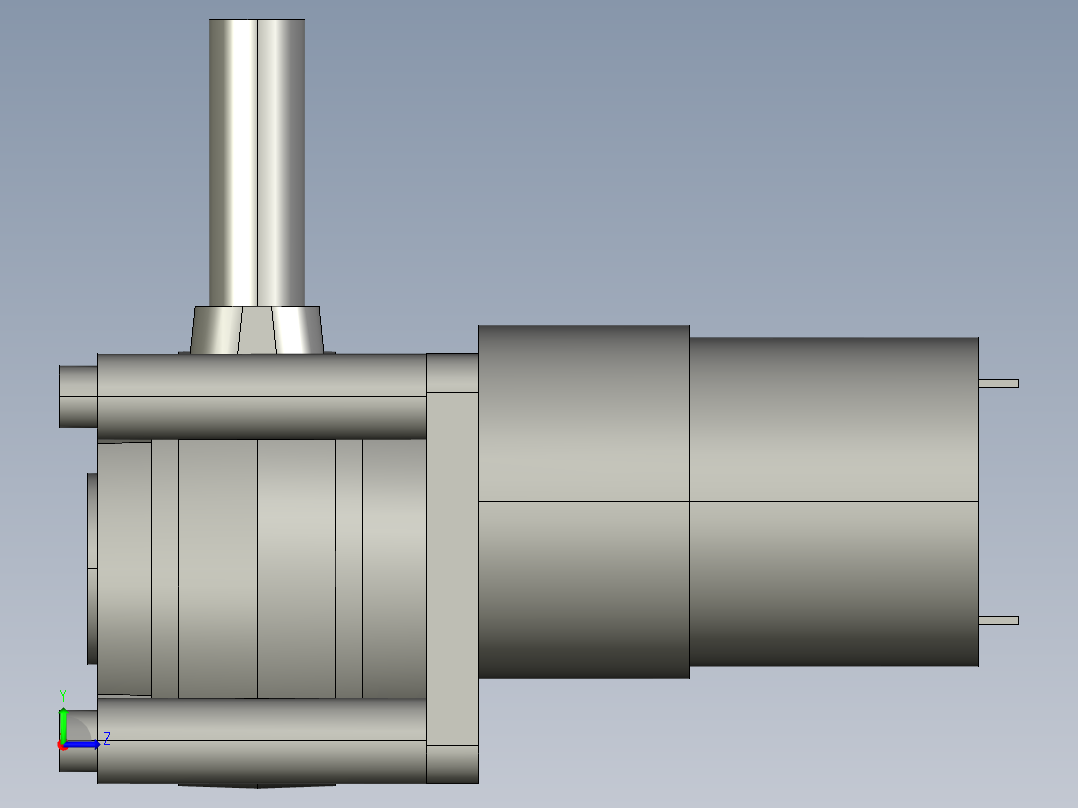 酱料粘稠液体蠕动泵GB37-530左视图