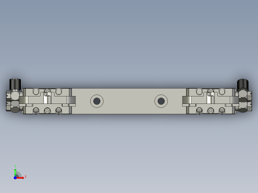 2018SOLIDWORKS1402Z夹线机构前视缩略图