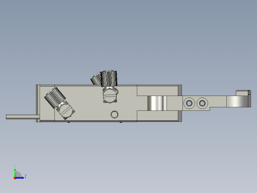 2018SOLIDWORKS1402Z夹线机构左视缩略图