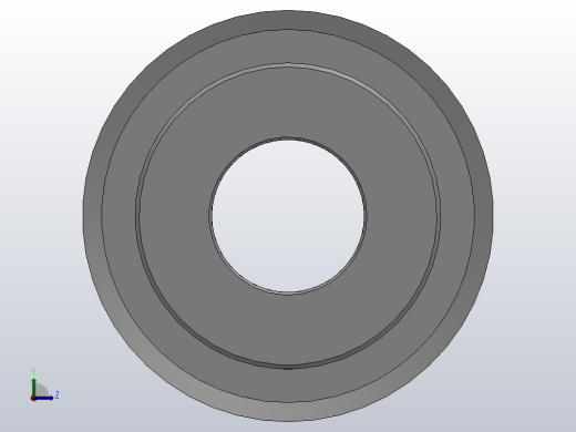 标准型梯形齿同步带轮T5型_ST5HC-25-25-dc16-A左视缩略图