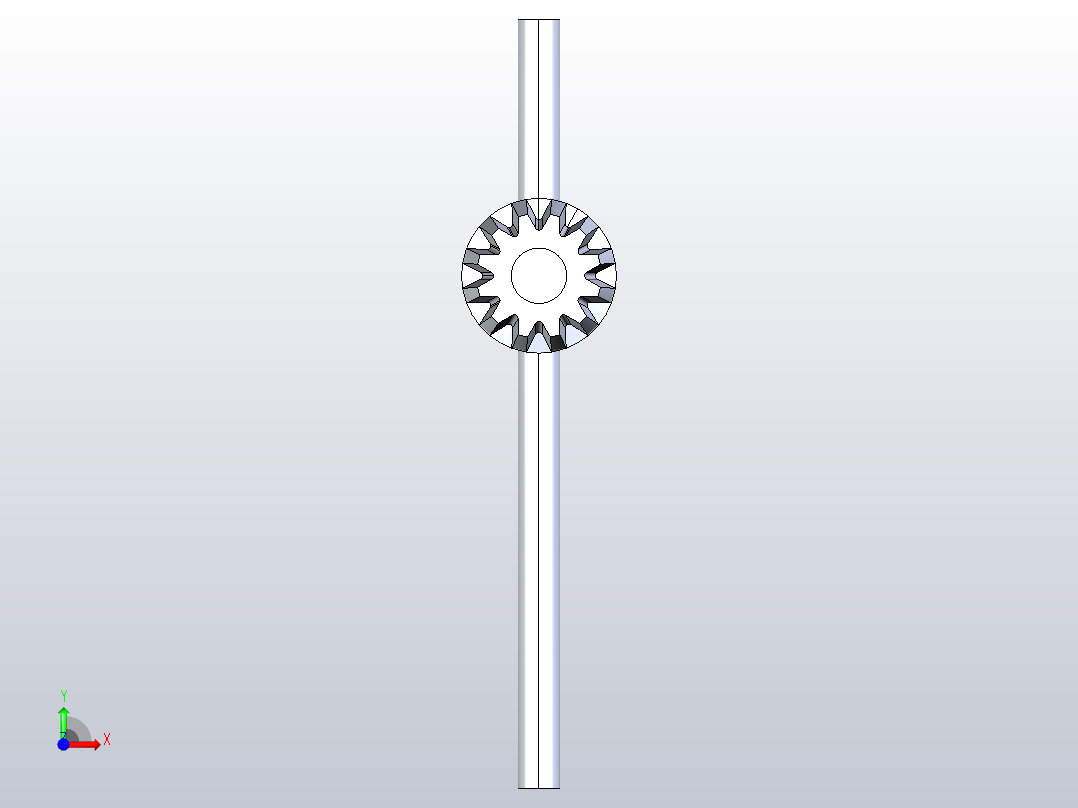 GB╱T 6087-2003[钻夹头扳手型式3T3-N5]前视图