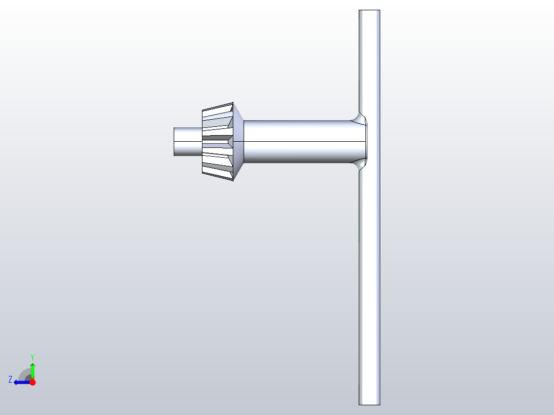 GB╱T 6087-2003[钻夹头扳手型式3T3-N5]右视图