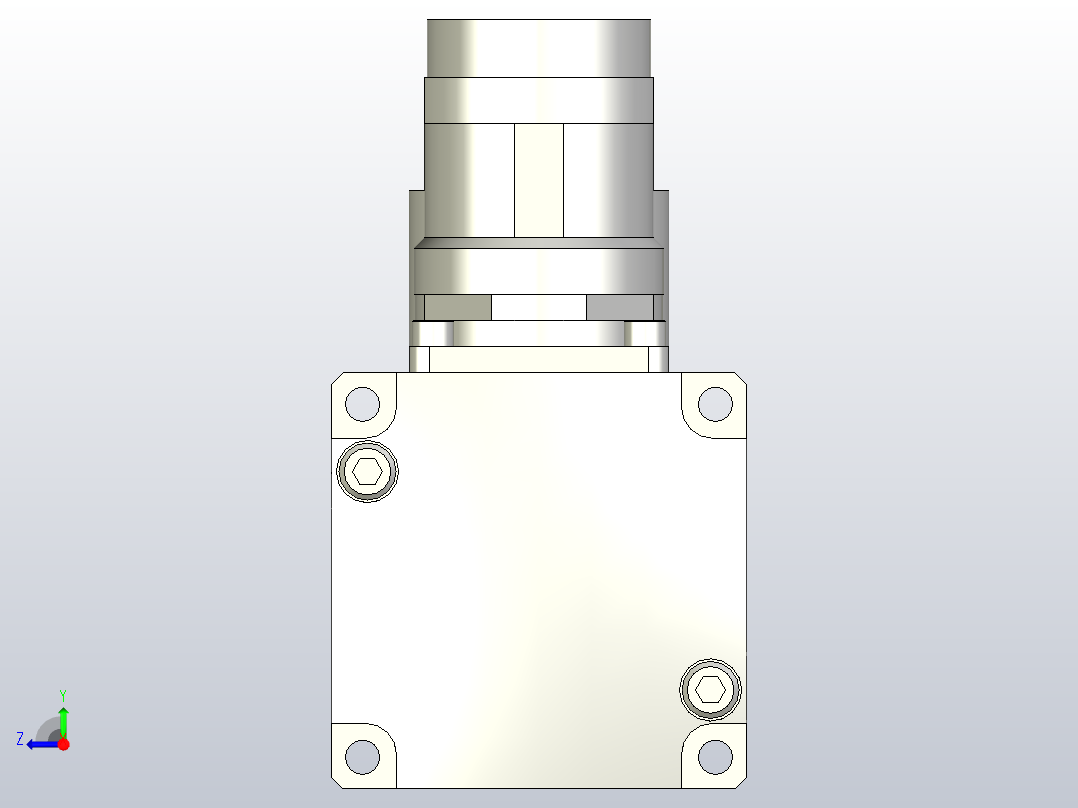 FESTO伺服马达EMMS-AS-40-SK-LS-SRB右视图