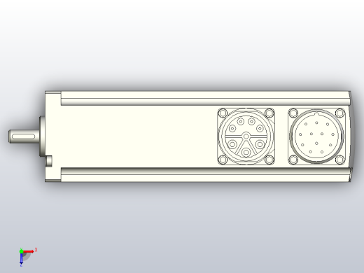 FESTO伺服马达EMMS-AS-40-SK-LS-SRB俯视缩略图