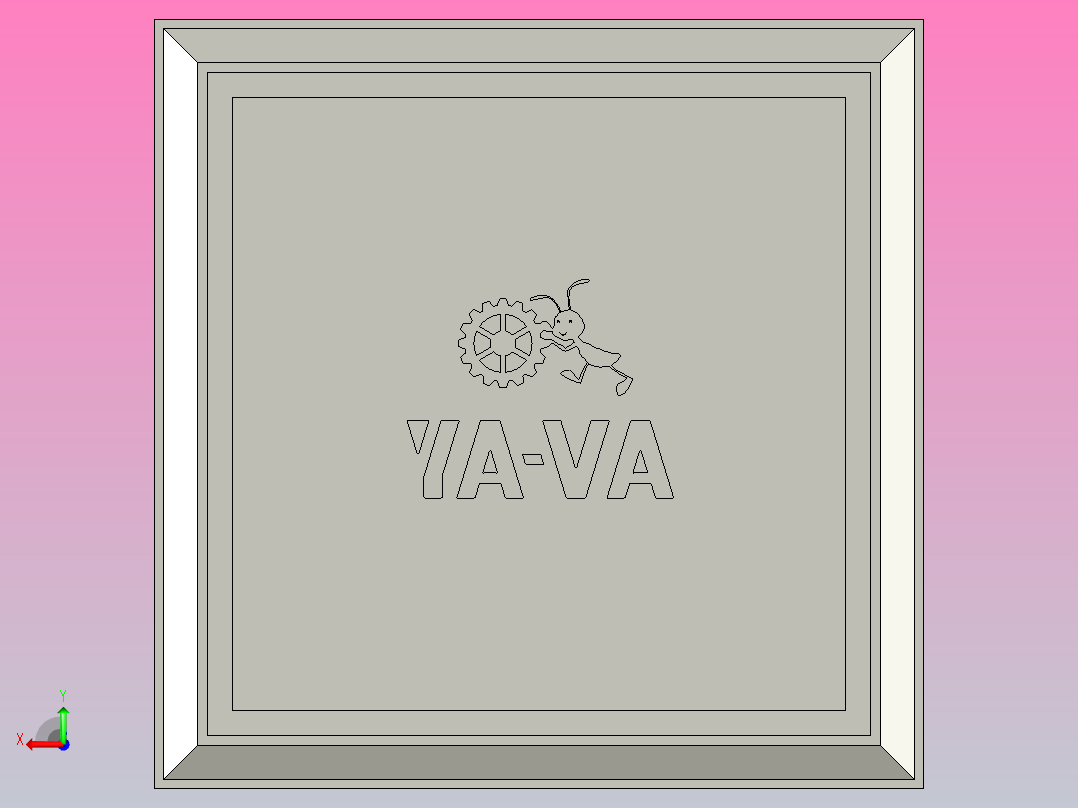 FGCT-50-C1方管塞头后视图