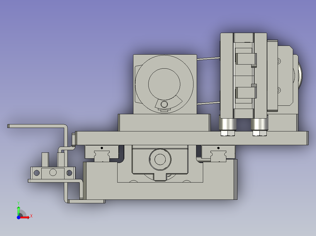 F01AE00021-D40000左夹膜旋转组件前视图