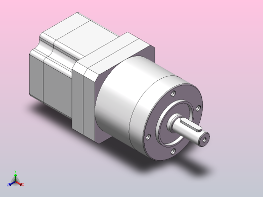 东洋电机TM1701PGA12A-5正等轴测缩略图