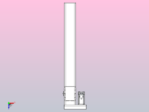 滚珠丝杠直线轴带导轨全封闭TPA-HCR-105D-1610C-L700-MR-C-P40-N3俯视缩略图