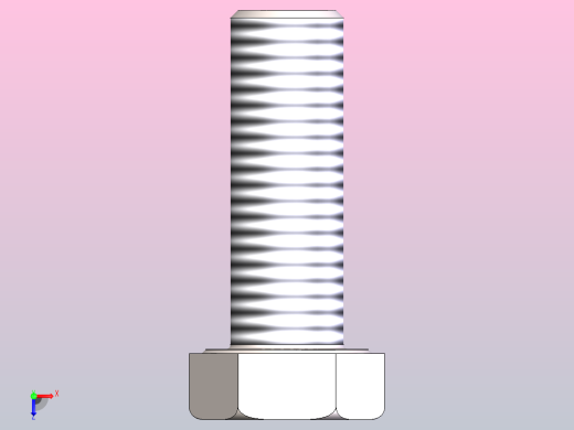 ISO 4017螺栓-完整(m 1.6-M64)；L=3 ÷ L=800所有配置俯视缩略图