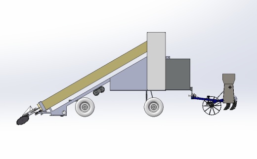 大葱收获机缩略图