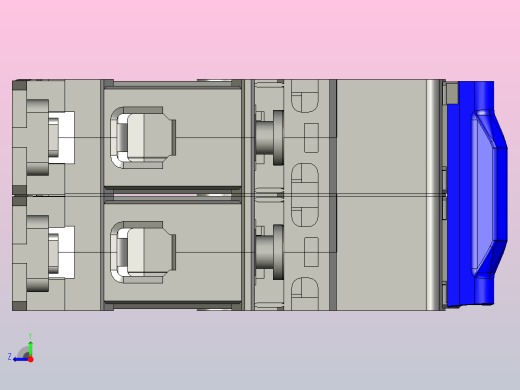 NB1-63H 2P小型断路器三维模型202010右视缩略图