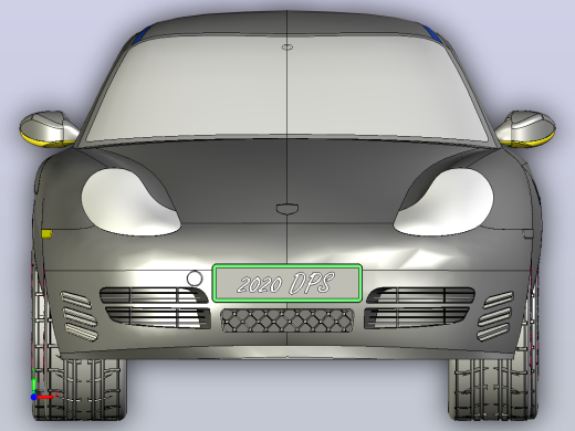 保时捷911 Carrera (996)前视缩略图