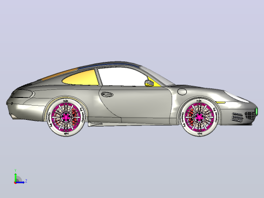 保时捷911 Carrera (996)左视缩略图