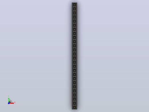 母针头Female_Header_1x26_P2.0_H4.3_straight.step前视缩略图