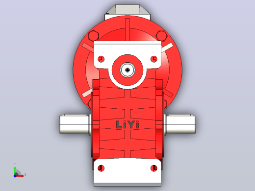 NMRV150蜗轮蜗杆减速机[RV150-E-25-7.5kW-A1-SZ]前视缩略图