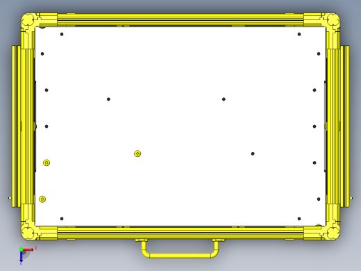 使用工厂型材的移动作业台俯视缩略图