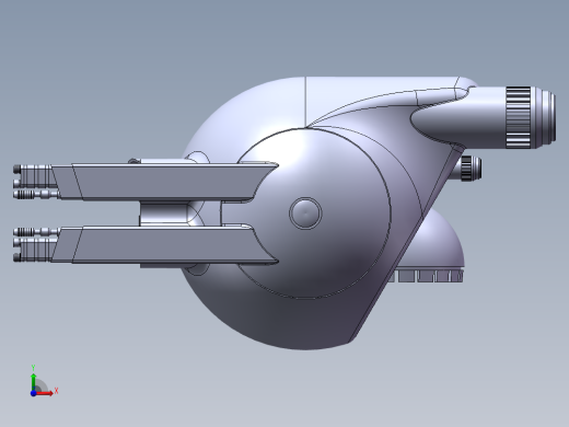 遗落战境 无人机 模型前视缩略图