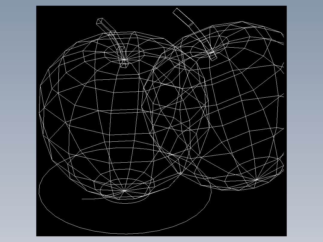 室内家具及植物的维模型十三-Q066