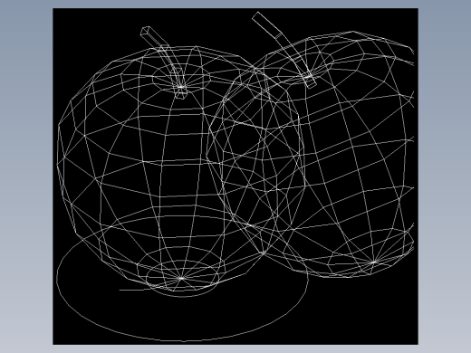 室内家具及植物的维模型十三-Q066