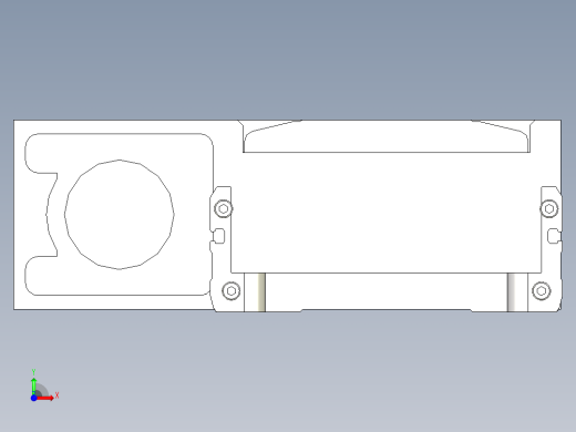 Toyo东佑达直线模组-ETH13-1700-BL-200W前视缩略图