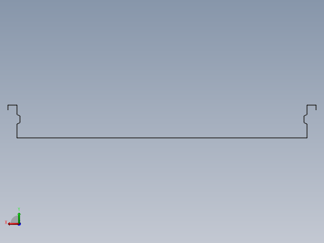 SL75H抽屉底板后视图