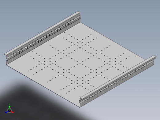 SL75H抽屉底板正等轴测缩略图