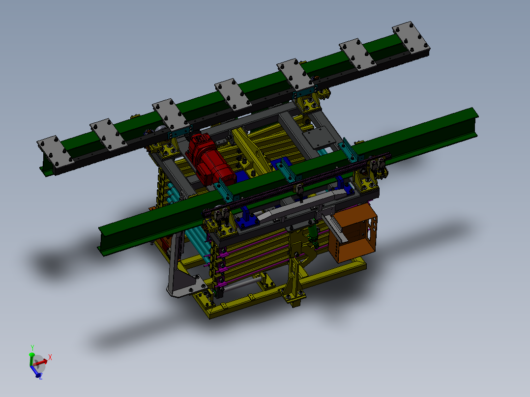 双轨EMS小车rgv小车