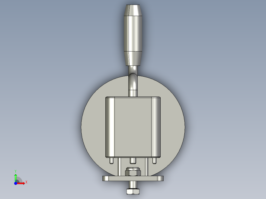 拖车稳定器前视图