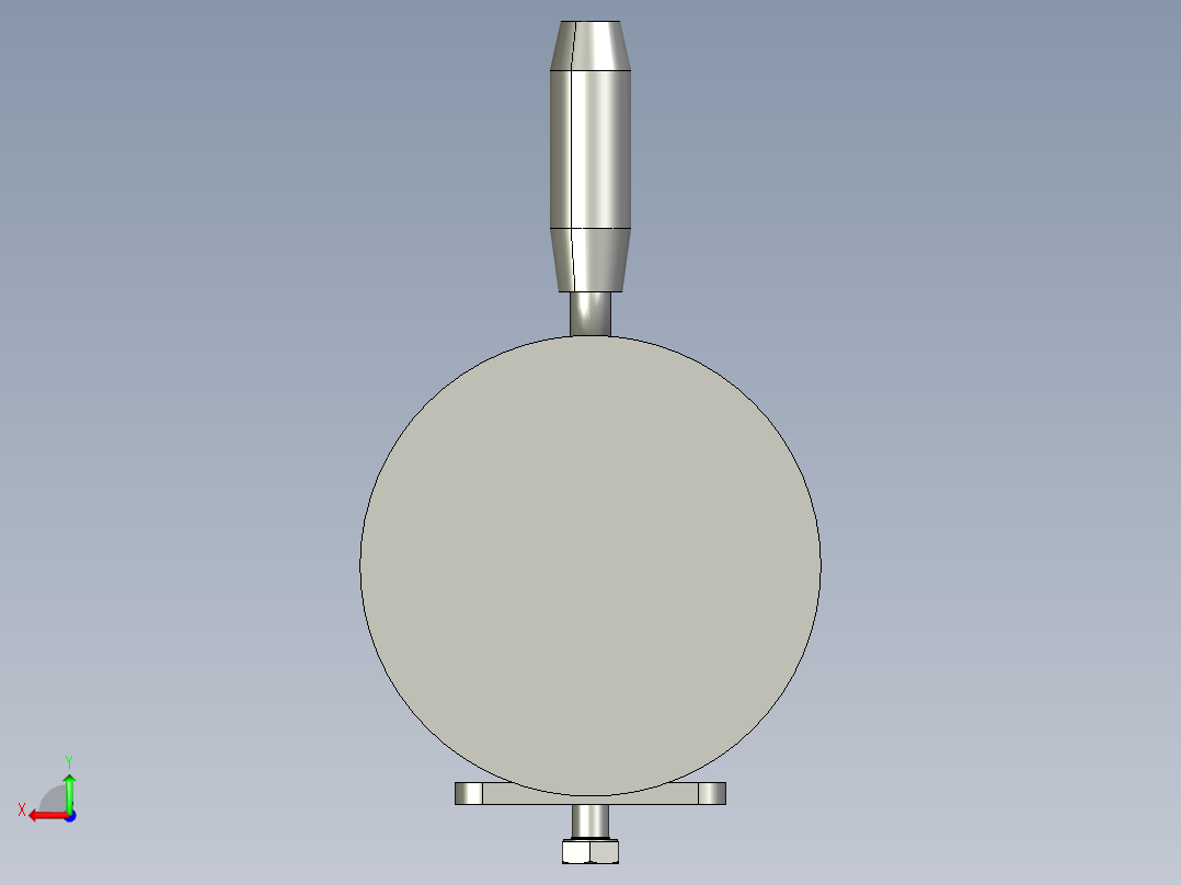 拖车稳定器后视图