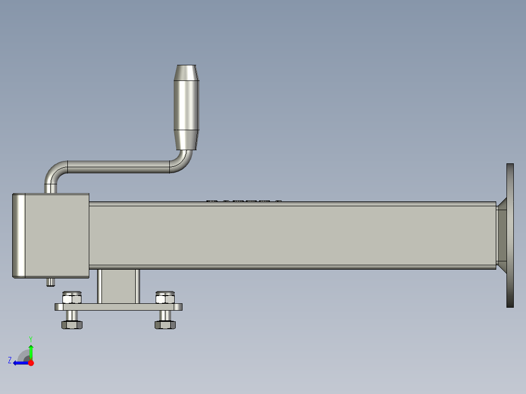 拖车稳定器右视图