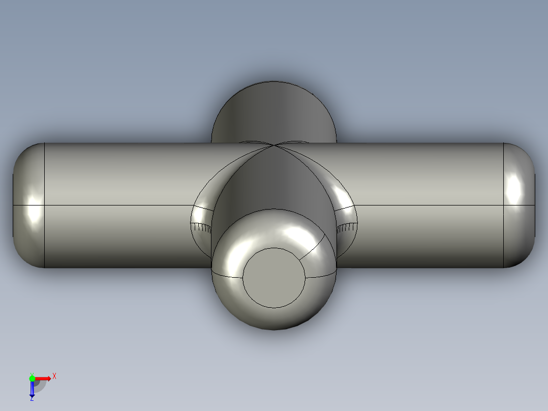万向节传动装置(1)俯视图