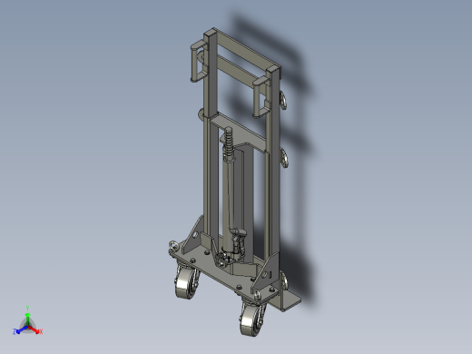 5吨重型移动小车