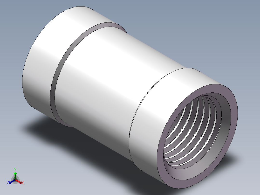 管箍-等径有边 DN8