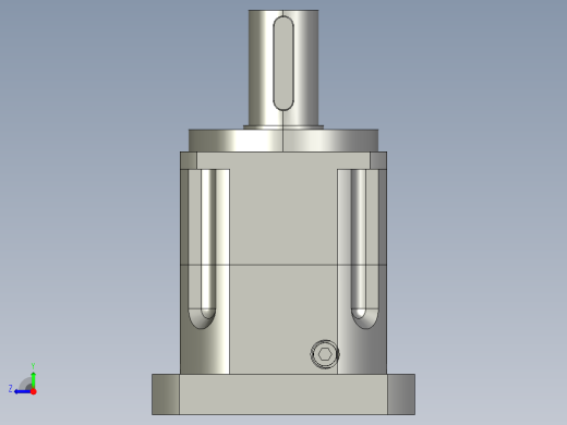 斜齿PGH142-L1 35-114.3-200-M12-180WZ CZ48.STEP右视缩略图