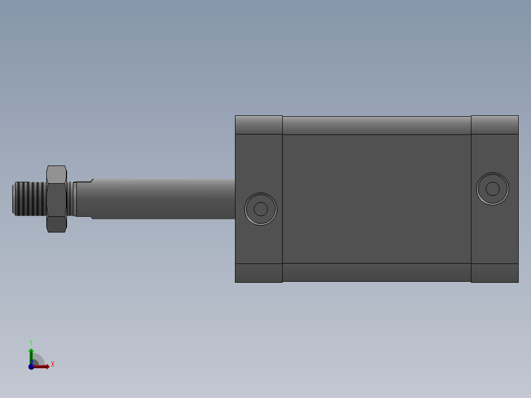气缸ACE32X40SB前视图