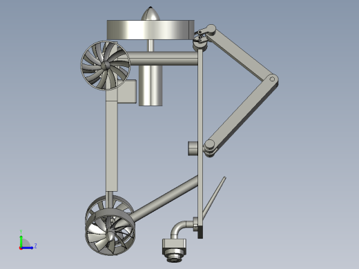 水下遥控车--igs stp左视缩略图