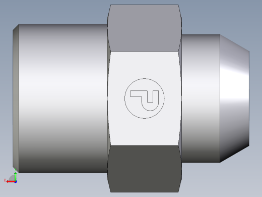 卡套式工业通用硬管接头EO_Weld_connector_AS14SX后视缩略图