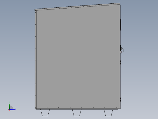 一种衣物收集箱左视缩略图