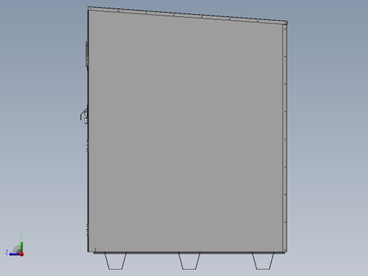 一种衣物收集箱右视缩略图