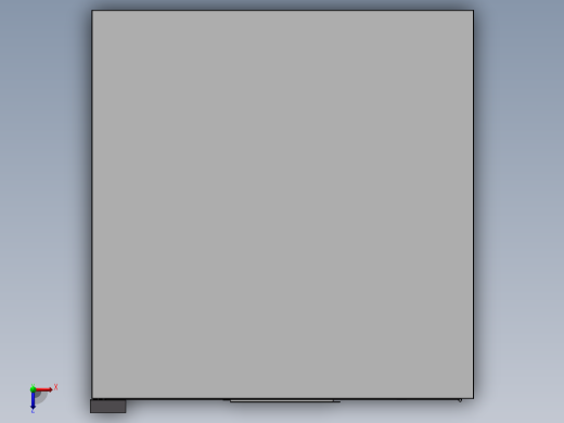 一种衣物收集箱俯视缩略图