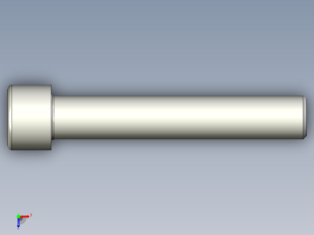 螺钉-DIN_912-M24x140.stp俯视图