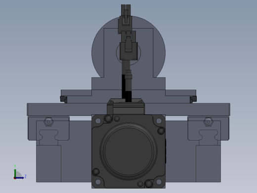 柔性送料机构左视缩略图