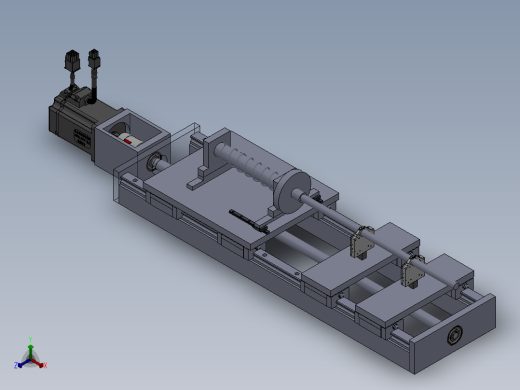 柔性送料机构正等轴测缩略图