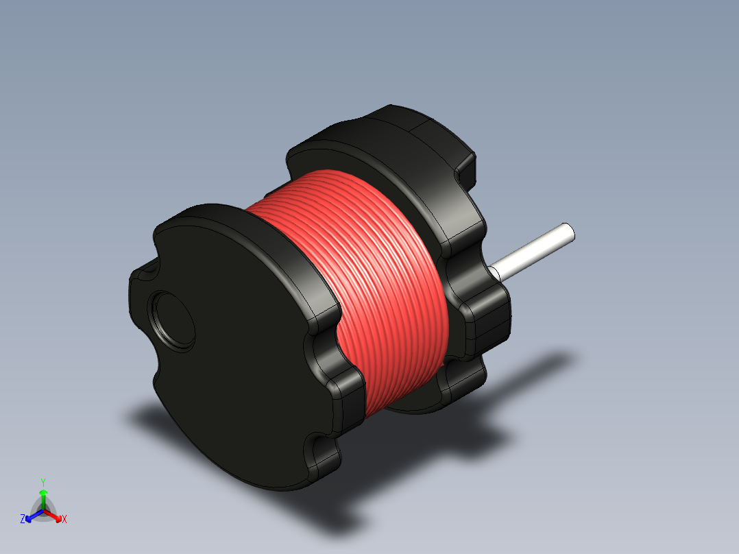 RFC0807系列功率电感正等轴测图