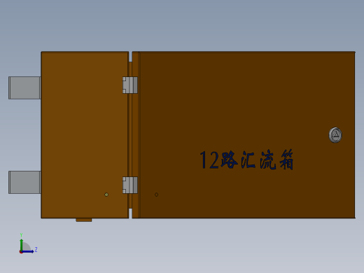 12路汇流箱左视缩略图